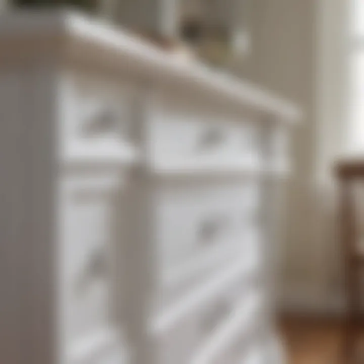 Maintenance tips for preserving white furniture