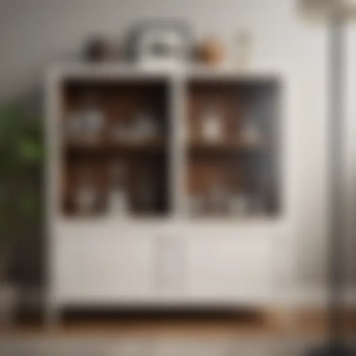 Personalized decorator cabinet reflecting individual style