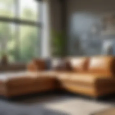 Variety of armless L-shaped sofas in different styles