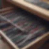 Organized under desk wire tray with cables neatly arranged