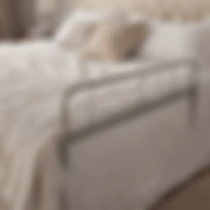 Different types of safety bed rails for queen beds
