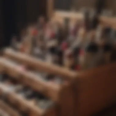 A collection of various vintage makeup organizers made from different materials such as wood and metal.