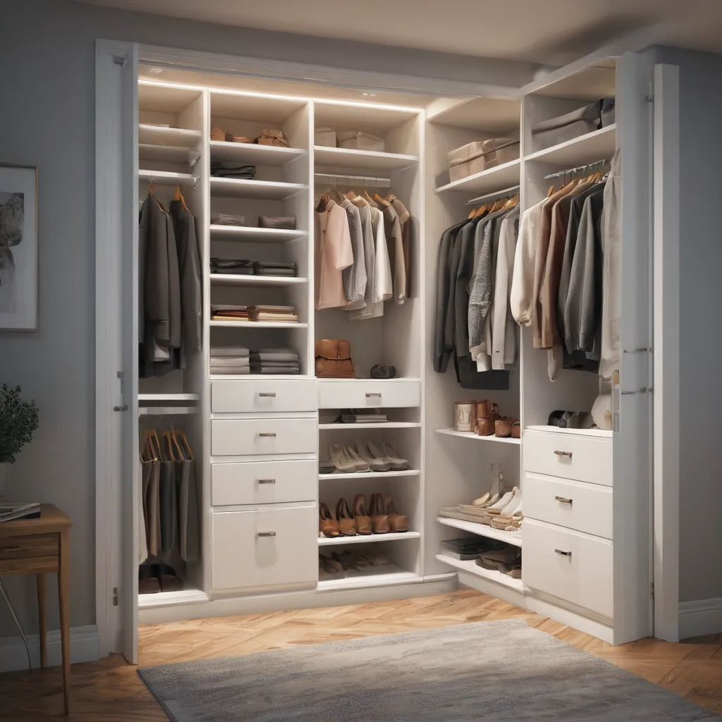 Stunning Organizing Small Closet Space With Furniture image